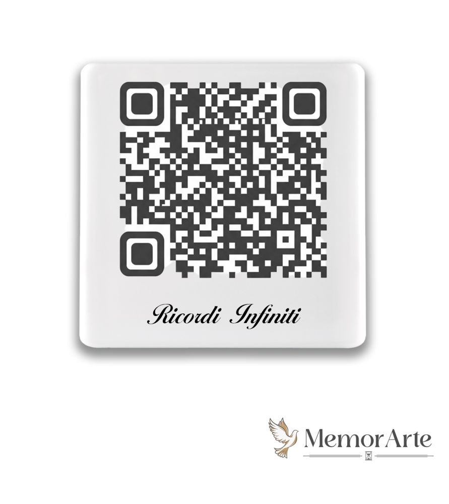 QR Code in Ceramica | Crea un Memoriale Online | MemorArte.it