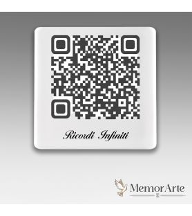 QR Code in Ceramica | Crea un Memoriale Online | MemorArte.it