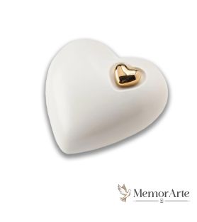 Urna a Cuore Dorato per Animali | "Golden Heart" | MemorArte.it