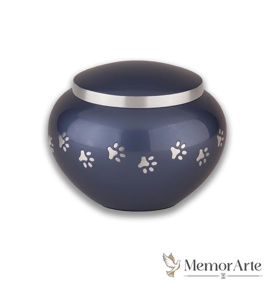 Urna "Midnight" Blu e Argento per Animali | MemorArte.it