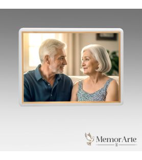 Foto Rettangolare Verticale Filo d'Oro | MemorArte.it