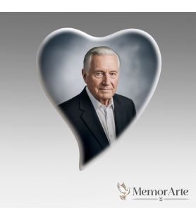 Fotoceramica a Cuore Curvo Destro| MemorArte.it