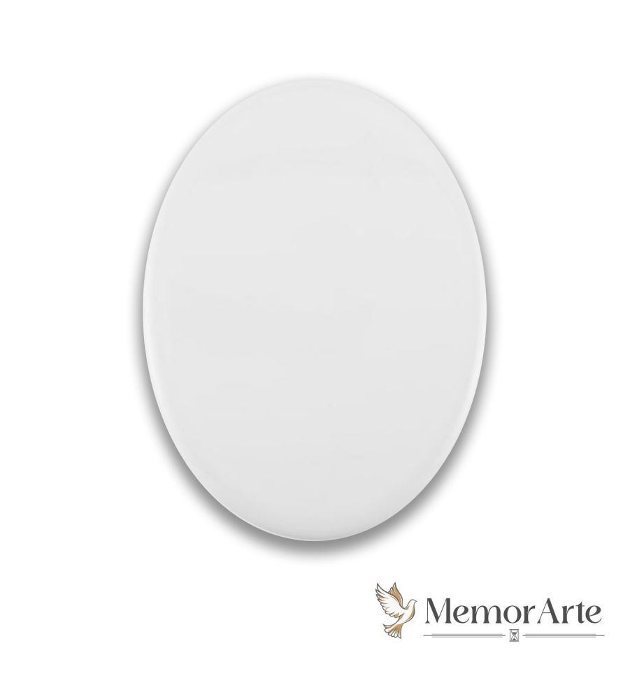 Fotoceramica Ovale Personalizzata con Foto e Testo| MemorArte.it