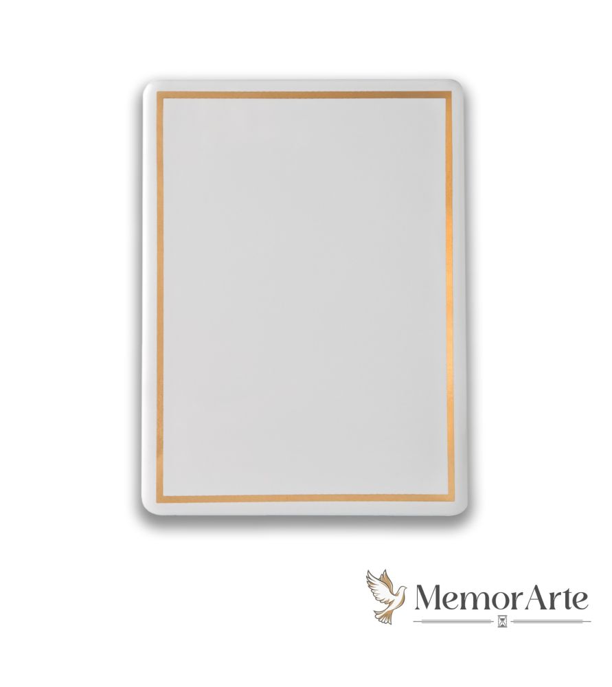 Foto Rettangolare Verticale Filo d'Oro | MemorArte.it