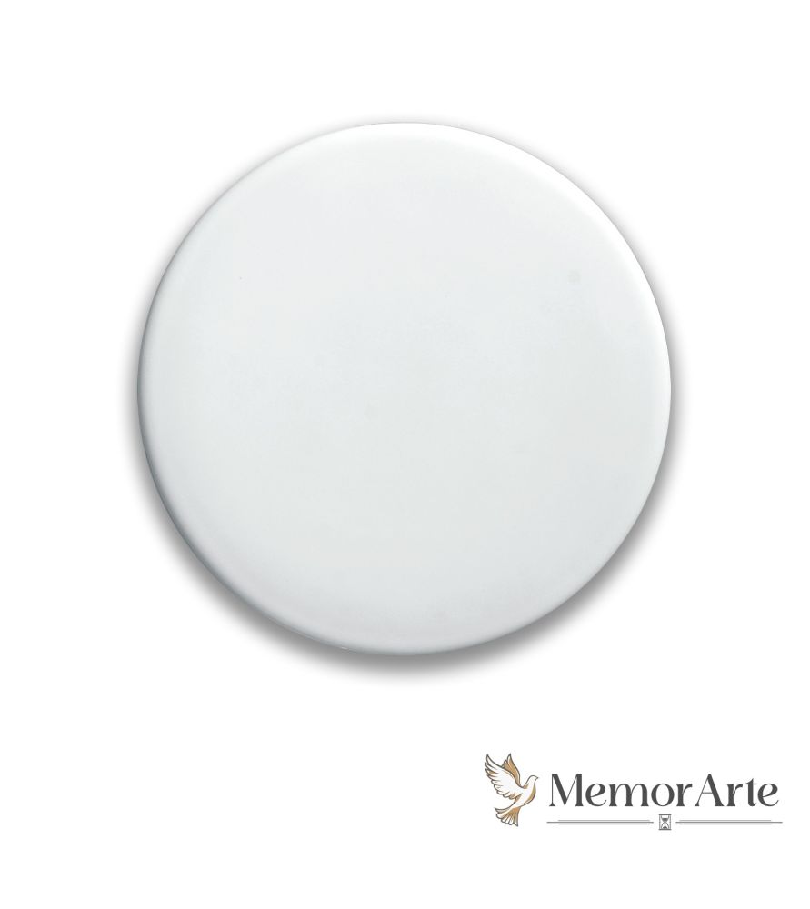 Fotoceramica Tonda Personalizzata | Scegli ia finitura | MemorArte