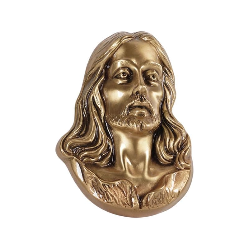 Medaglione Religioso in Bronzo per Lapide - Gesù